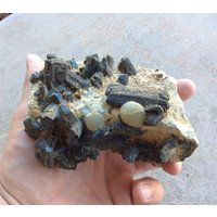 Epidot Mit Prehnit Auf Matrix Epidot Mit Prehnit Auf Matrix von GadsdenGem