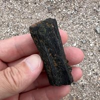 Abgebrochenes Epidot Kristallmuster, Kayes Region Mali von GadsdenGem