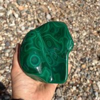 Polierte Malachit Freeform Kristalle - Kongo 3 lbs 10, 1 Oz Polierte Malachit Freeform Kristalle - Kongo 3 lbs 10, 1 Oz von GadsdenGem