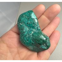 Polierter Chrysokoll Mit Malachit Freeform Form Polierter Chrysokoll Mit Malachit Freeform Form von GadsdenGem