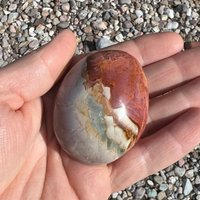 Polychrome Jaspis Trommelstein Gallet von GadsdenGem