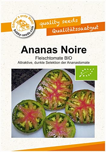 BIO-Tomatensamen Ananas Noire Fleischtomate Portion von Gärtner's erste Wahl! bobby-seeds.com