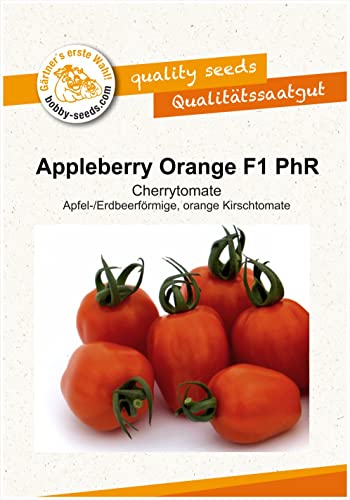 Appleberry Orange F1 PhR Cherrytomate Tomatensamen von Bobby-Seeds von Gärtner's erste Wahl! bobby-seeds.com