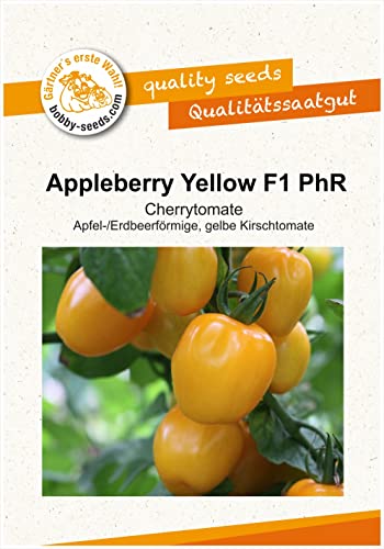 Tomatensamen Appleberry Yellow PhR F1, Cherrytomate Portion von Gärtner's erste Wahl! bobby-seeds.com