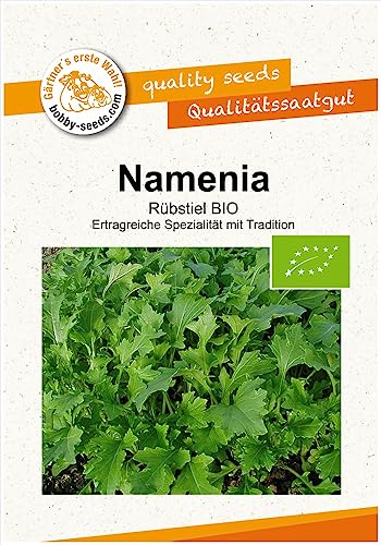 BIO-Gemüsesamen Namenia Rübstiel Portion von Gärtner's erste Wahl! bobby-seeds.com
