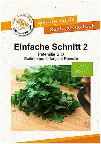 BIO-Kräutersamen Einfache Schnitt Petersilie Portion von Gärtner's erste Wahl! bobby-seeds.com