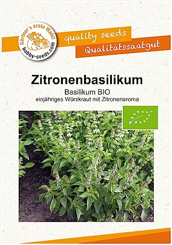 BIO-Kräutersamen Zitronenbasilikum Portion BIO-Kräutersamen Zitronenbasilikum Portion von Gärtner's erste Wahl! bobby-seeds.com