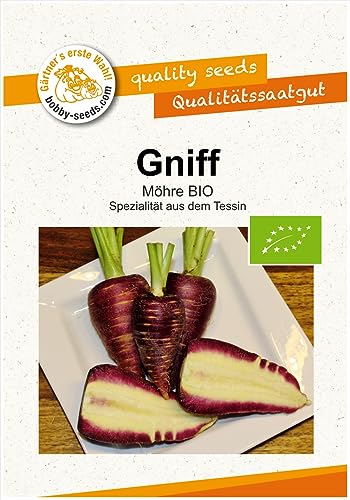 BIO-Möhrensamen Gniff Portion BIO-Möhrensamen Gniff Portion von Gärtner's erste Wahl! bobby-seeds.com