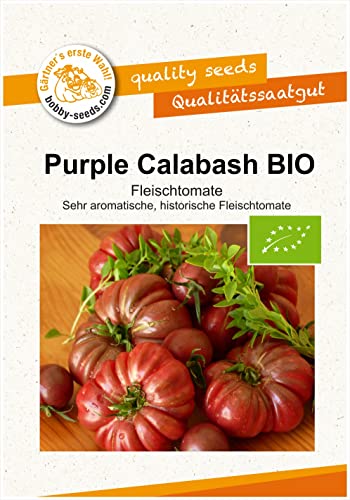 BIO-Tomatensamen Purple Calabash BIO Fleischtomate Portion von Gärtner's erste Wahl! bobby-seeds.com