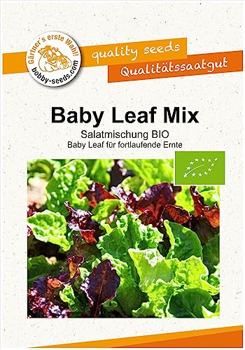 Baby Leaf BIO Salatsamen von Bobby-Seeds Portion von Gärtner's erste Wahl! bobby-seeds.com