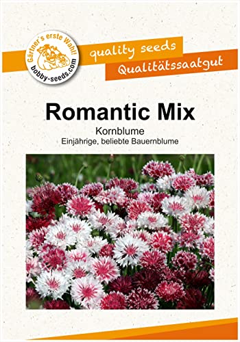 Blumensamen Romantic Mix Kornblume Portion von Gärtner's erste Wahl! bobby-seeds.com