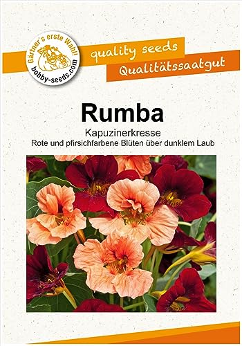 Blumensamen Rumba Kapuzinerkresse Portion von Gärtner's erste Wahl! bobby-seeds.com