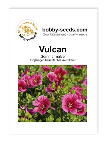 Blumensamen Vulcan Malope Malve Portion von Gärtner's erste Wahl! bobby-seeds.com