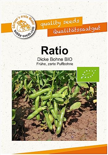 BIO-Bohnensamen Puffbohne Ratio Portion von Gärtner's erste Wahl! bobby-seeds.com