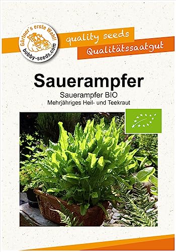 BIO-Kräutersamen Sauerampfer Portion von Gärtner's erste Wahl! bobby-seeds.com