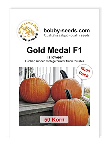 Bobby-Seeds Kürbissamen Gold Medal F1 50 Korn von Gärtner's erste Wahl! bobby-seeds.com