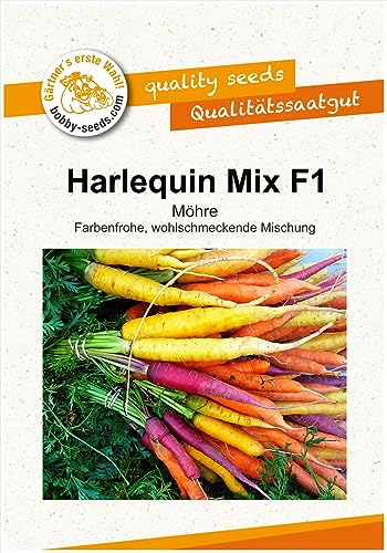 Möhrensamen Harlequin-Mix F1 Portion von Gärtner's erste Wahl! bobby-seeds.com