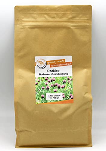 Bodenkur Rotklee - staudige Gründüngung/Futterpflanze 2500g Bodenkur Rotklee - staudige Gründüngung/Futterpflanze 2500g von Gärtner's erste Wahl! bobby-seeds.com