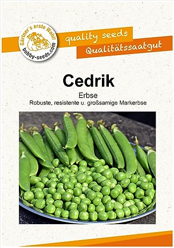 Erbsensamen Cedrik Markerbse Portion von Gärtner's erste Wahl! bobby-seeds.com