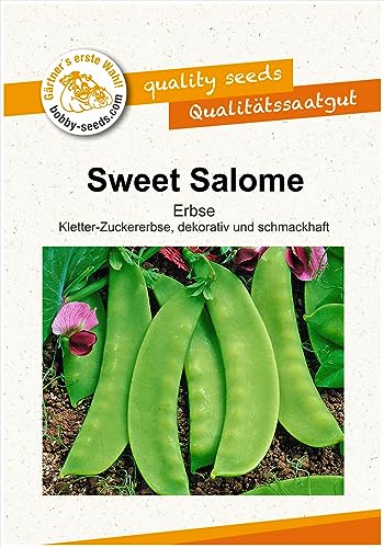 Erbsensamen Sweet Salome Zuckererbse/Klettererbse Portion von Gärtner's erste Wahl! bobby-seeds.com