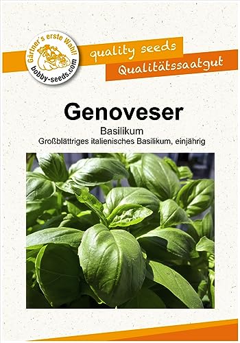Kräutersamen Genoveser Basilikum Portion von Gärtner's erste Wahl! bobby-seeds.com