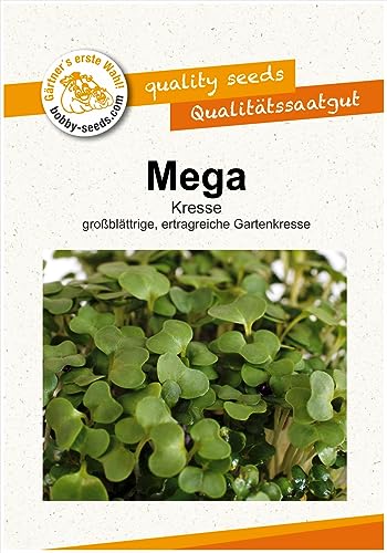 Kräutersamen Mega Kresse 50 Gramm Portion von Gärtner's erste Wahl! bobby-seeds.com