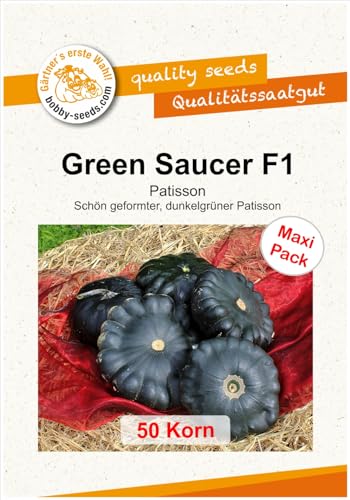 Kürbissamen Green Saucer F1 50 Korn von Gärtner's erste Wahl! bobby-seeds.com
