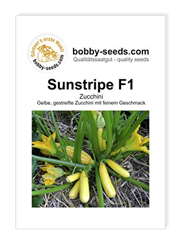 Kürbissamen Sunstripe F1 Zucchini Portion Kürbissamen Sunstripe F1 Zucchini Portion von Gärtner's erste Wahl! bobby-seeds.com