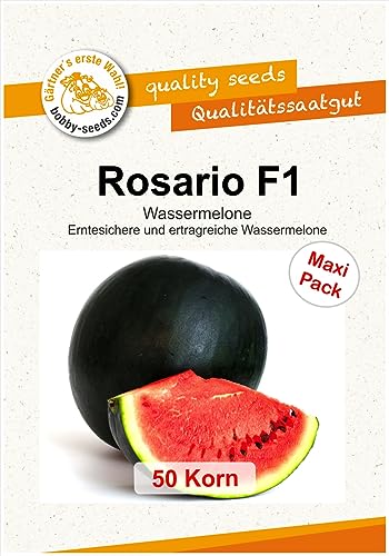 Melonensamen Rosario F1 Wassermelone 50 Korn von Gärtner's erste Wahl! bobby-seeds.com