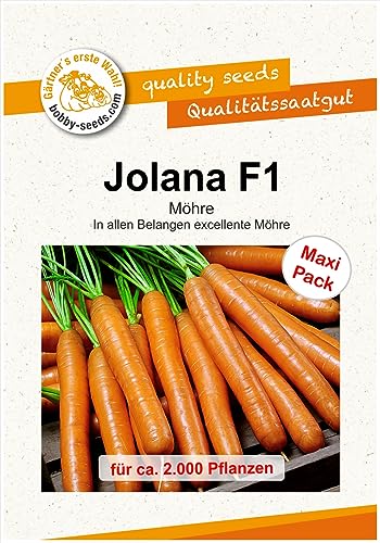 Möhrensamen Jolana F1 Maxipack von Gärtner's erste Wahl! bobby-seeds.com