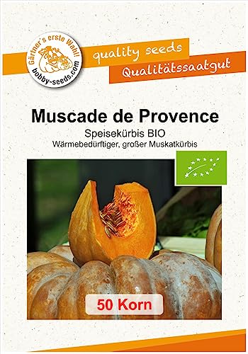 Muscade de Provence BIO Kürbissamen von Bobby-Seeds 50 Korn von Gärtner's erste Wahl! bobby-seeds.com