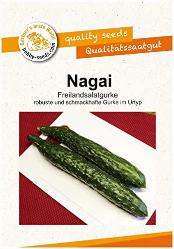 Nagai Freilandsalatgurke Gurkensamen von Bobby Seeds Portion von Gärtner's erste Wahl! bobby-seeds.com