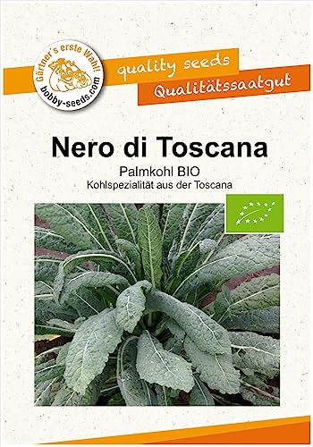 Palmkohl Nero di Toscana BIO Kohlsamen von Bobby-Seeds Portion von Gärtner's erste Wahl! bobby-seeds.com