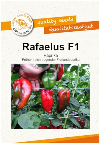 Paprikasamen Rafaelus F1 Spitzpaprika Portion von Gärtner's erste Wahl! bobby-seeds.com