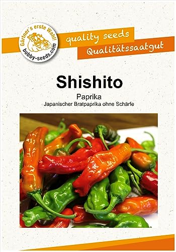 Paprikasamen Shishito Bratpaprika Samen Portion von Gärtner's erste Wahl! bobby-seeds.com