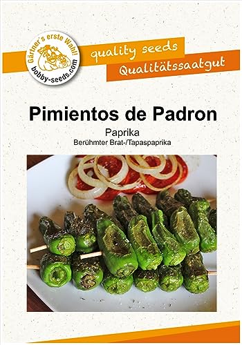 Pimientos de Padron Paprikasamen von Bobby-Seeds Portion von Gärtner's erste Wahl! bobby-seeds.com