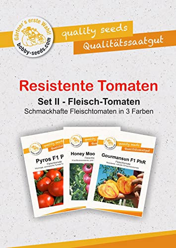 Resistente Tomaten Set II Fleisch-Tomaten Tomatensamen von Bobby-Seeds von Gärtner's erste Wahl! bobby-seeds.com