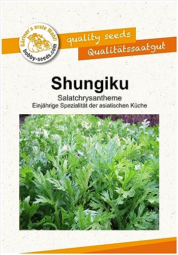 Salatsamen Shungiku Salatchrysantheme Portion von Gärtner's erste Wahl! bobby-seeds.com