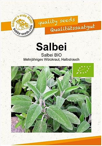 Kräutersamen Salbei BIO Portion von Gärtner's erste Wahl! bobby-seeds.com