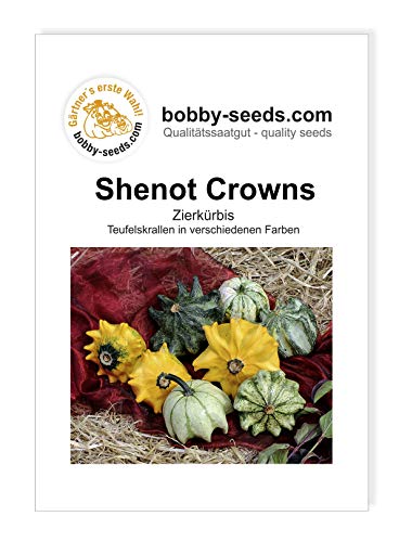 Shenot Crowns Zierkürbis kronenmischung von Bobby-Seeds, Portion von Gärtner's erste Wahl! bobby-seeds.com