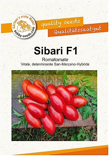 Tomatensamen Sibari F1, San Marzano-Tomate Portion von Gärtner's erste Wahl! bobby-seeds.com