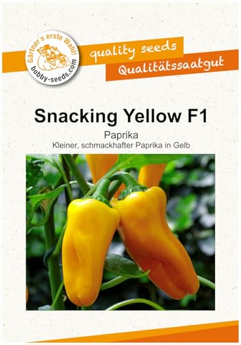 Snacking Yellow F1 Paprikasamen von Bobby-Seeds Snacking Yellow F1 Paprikasamen von Bobby-Seeds von Gärtner's erste Wahl! bobby-seeds.com