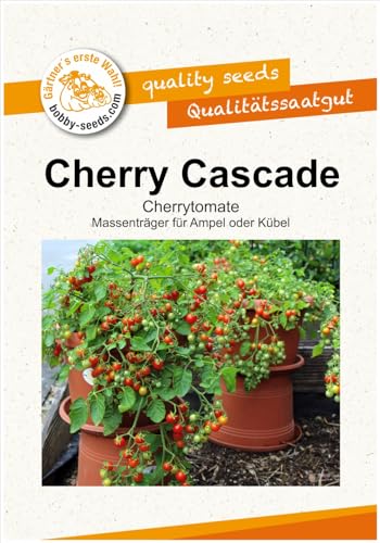 Tomatensamen Cherry Cascade Cherrytomate Portion von Gärtner's erste Wahl! bobby-seeds.com