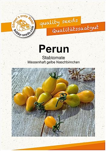 Tomatensamen Perun - Yellow Pearshaped Portion von Gärtner's erste Wahl! bobby-seeds.com