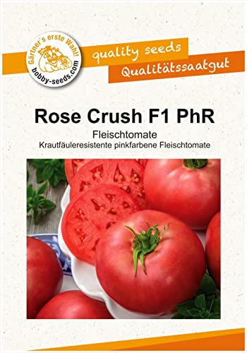 Tomatensamen Rose Crush F1 PhR Fleischtomate Portion von Gärtner's erste Wahl! bobby-seeds.com