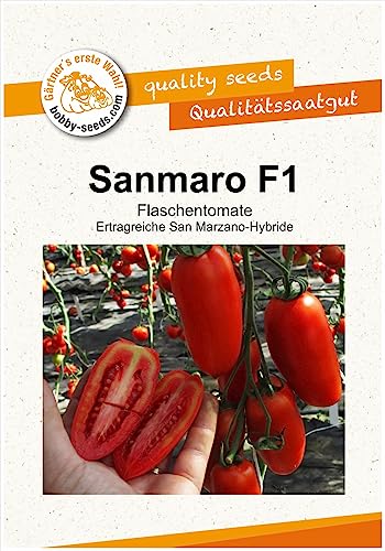 Tomatensamen Sanmaro F1 Flaschentomate Portion von Gärtner's erste Wahl! bobby-seeds.com