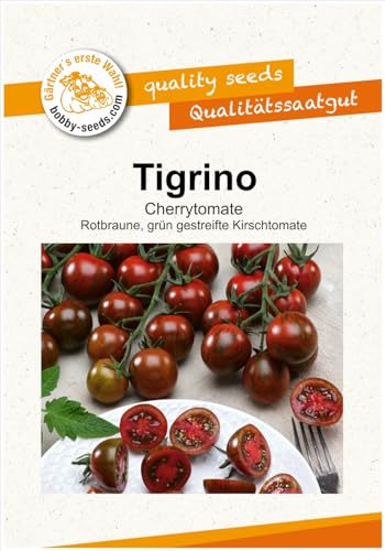 Tomatensamen Tigrino Cherrytomate Portion von Gärtner's erste Wahl! bobby-seeds.com