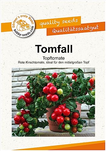 Tomfall Topftomate von Bobby-Seeds Portion von Gärtner's erste Wahl! bobby-seeds.com