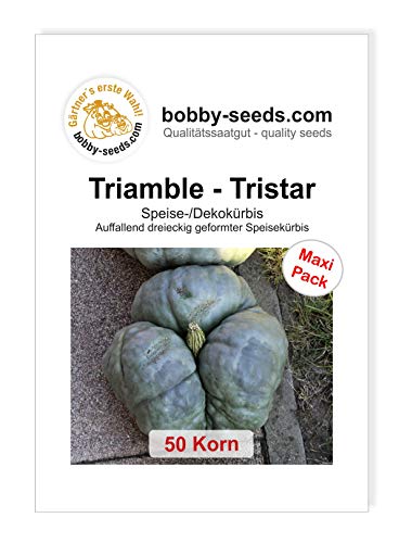 Triamble Tristar Kürbissamen von Bobby-Seeds, 50 Korn von Gärtner's erste Wahl! bobby-seeds.com
