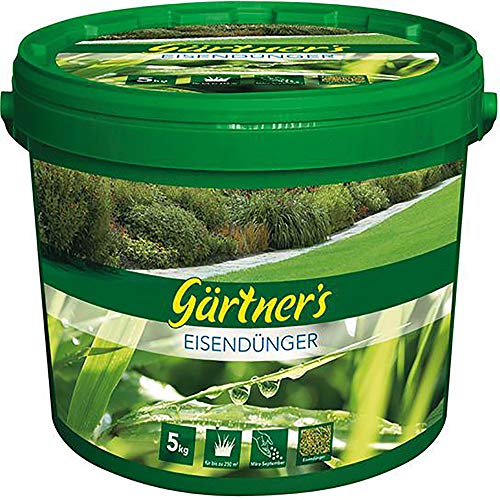 BALDUR-Garten GmbH Eisendünger für Rasen gegen Moos,5 kg von Gärtner's